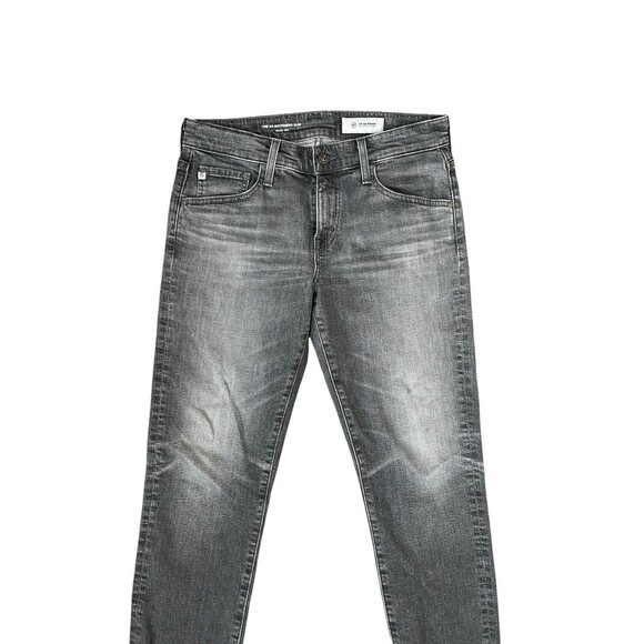 AG Adriano Goldschmied Jeans Womens Faded Black Ex Boyfriend Slouchy Slim 31x27” - Picture 2 of 12